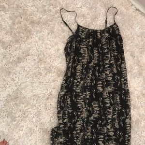 Black maxi dress